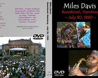 MILES DAVIS "Live In Hamburg 1990" (Complete Broadcast) 2DVD R