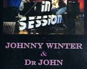 JOHNNY WINTER & Dr. JOHN "In Session...plus" Dvd R
