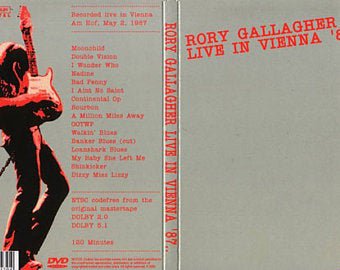 RORY GALLAGHER "Live In Wien 1987" DVD R