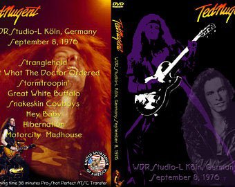 Ted NUGENT "Live in Koln, WDR Studio L 1976" DVD R