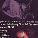 PAT METHENY - Michael BRECKER Quartet "Live In Warsaw - June 25, 2000" 2DVD R
