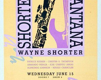 Carlos SANTANA / Wayne SHORTER Group "Pori & Umbria Jazz 1988" DVD R