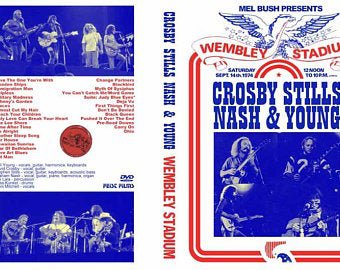 Crosby, Stills, Nash & Young - WEMBLEY STADIUM 1974-2DVD R