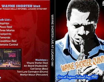 WAYNE SHORTER "July 2, 1987 / Estival Jazz Lugano" DVD R