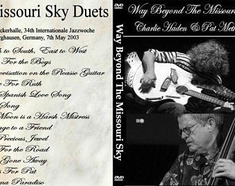 Pat METHENY / Charlie HADEN "Live in Burghausen 2003" 2 DVD R