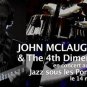 JOHN MCLAUGHLIN & The 4th Dimension "Live In France, Les Pommiers 2010" DVD R