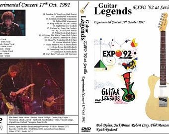 GUITAR LEGENDS EXPO' Sevilla 1992 "Experimental Night" Dvd R