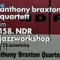 ANTHONY BRAXTON 4tet "Ndr Jazzworkshop 1981" DVD R Rare