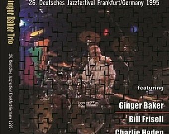 GINGER BAKER Trio feat. Bill FRISELL and Charlie Haden "Live In Germany 1995" Dvd R