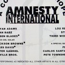 VARIOUS ARTISTS "Amnesty International - A Conspiracy Of Hope 1986" 5 DVD R Set