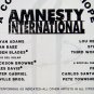 VARIOUS ARTISTS "Amnesty International - A Conspiracy Of Hope 1986" 5 DVD R Set