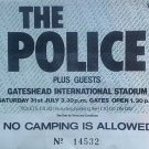 THE POLICE "Gateshead, England 1982" DVD R