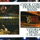 CHICK COREA FREEDOM Band "Live In Spain 2010" Dvd R