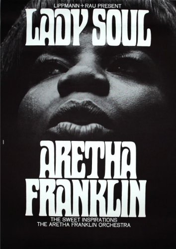 ARETHA FRANKLIN "WDR Studio L / GERMANY 1968"  DVD