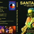 SANTANA "MOUNTAIN VIEW BENEFIT CONCERT Oct.10, 1992"  DVD R