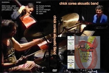 CHICK COREA AKOUSTIC BAND "BLUE NOTE TOKYO 1992 "  DVD R