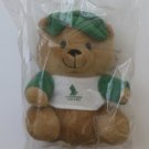 Singapore Airlines Green Signature Stuffed Teddy Bear Boy Toy Collectible First Class