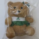 Singapore Airlines Green Signature Teddy Bear Girl Toy Collectible First Class