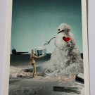 Tiffany & Co Postcard A Tiffany Christmas Snowman Holidays Greetings Card