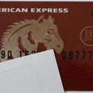American Express Collectible Gift Card Chinese New Year of Horse Empty No $0 Value