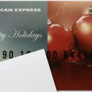 American Express Collectible Gift Card Christmas Ornament Empty No $0 Value