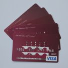 5 Visa MetaBank Collectible Debit Credit Gift Card Empty No $0 Value Simon