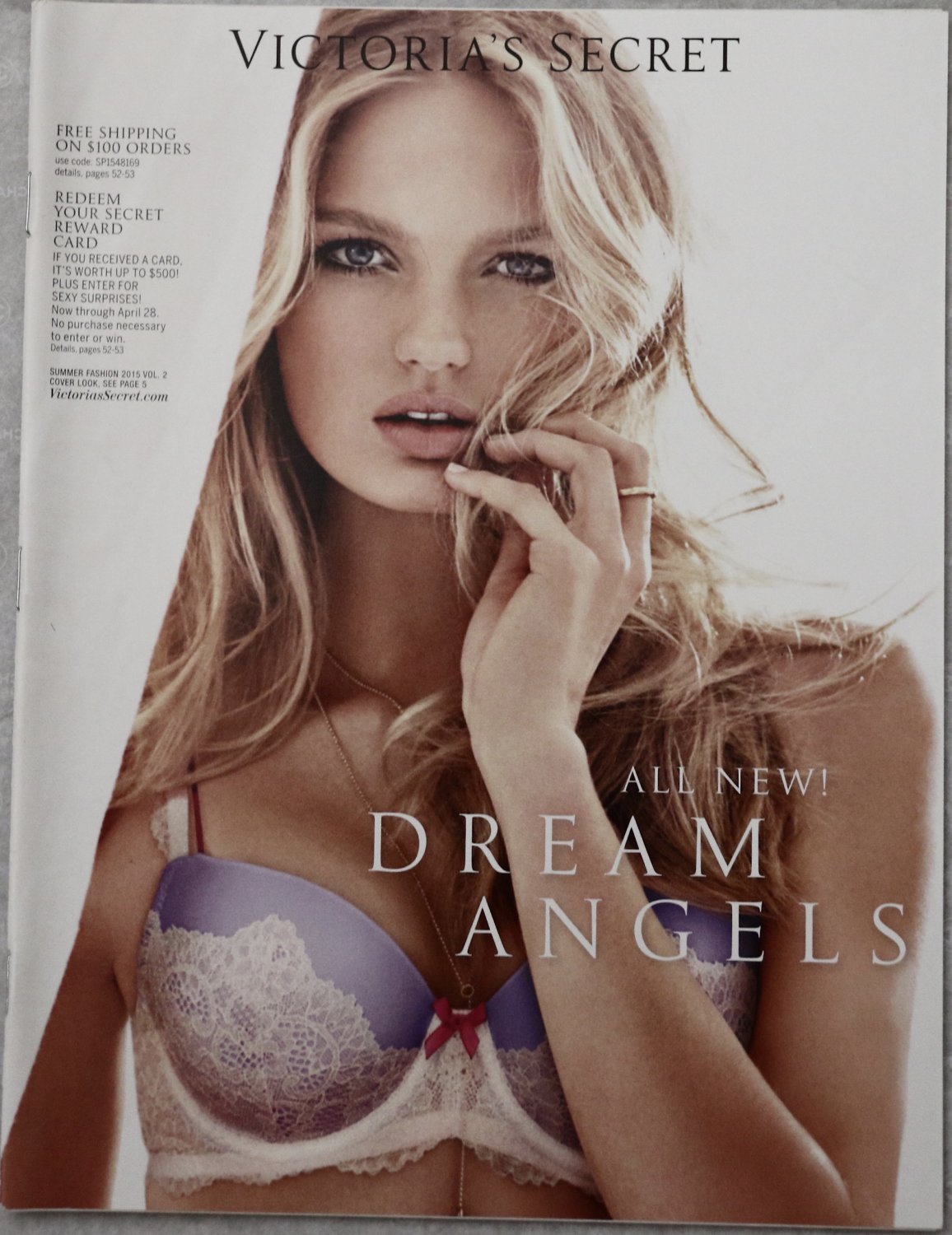 Victoria`s Secret Summer Fashion Vol 2 2015 Catalog 104 pages New