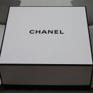 Authentic CHANEL Signature Square White & Black Large Gift Box Empty