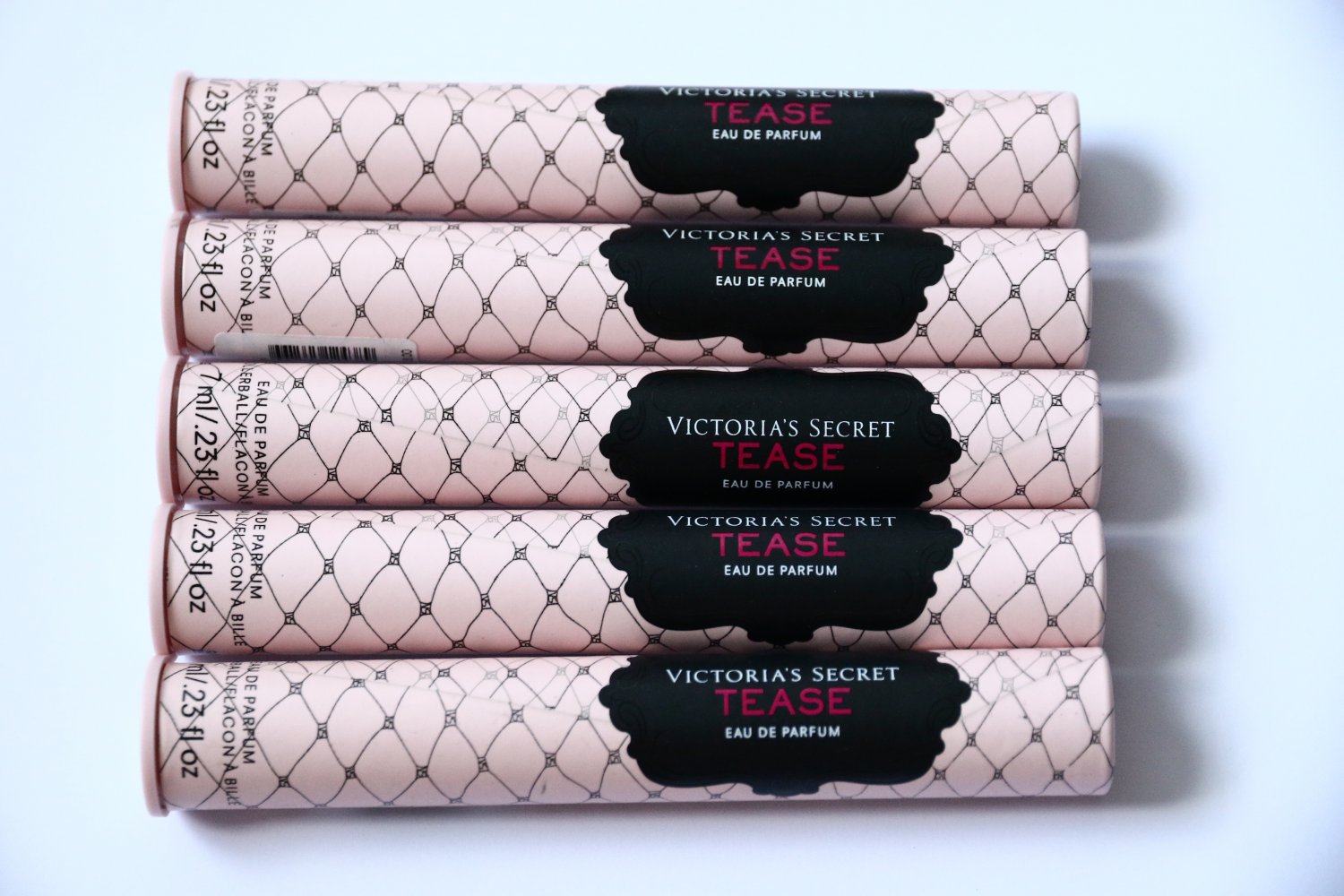 5 Victoria`s Secret Tease Eau de Parfum Perfume Rollerball Pen .23 oz 7 ml Lot Set New
