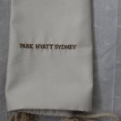 Park Hyatt Sydney Luxury Hotel Laundry Clothing Drawstring Embroidered 15" Bag