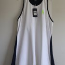 $198 NWT Ralph Lauren Athletic Tennis Dress US Open White Blue XL Big Pony New