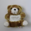 Conrad Hong Kong Hotel Small Bear Stuffed Toy White & Brown