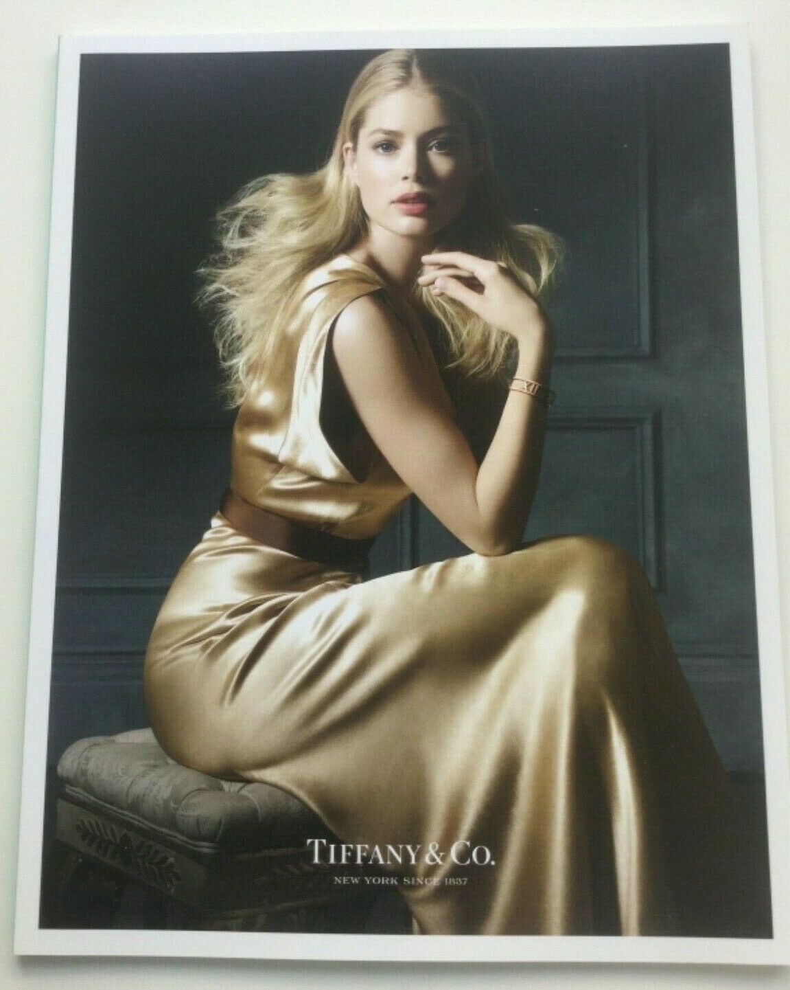Tiffany & Co. 2013 Catalog Doutzen Kroes Spring Collectible Jewelry Catalogue