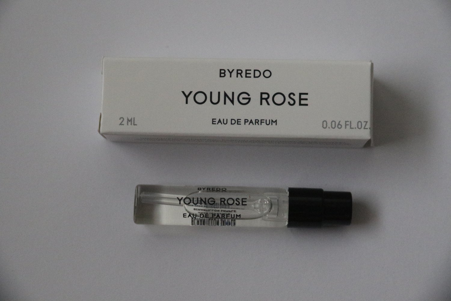 Byredo Young Rose Eau de Parfum Perfume Sample 2 ml .06 oz EDP Spray