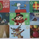 9 Walmart Christmas Holiday Collectible Gift Card Empty No $0 Value Lot Set