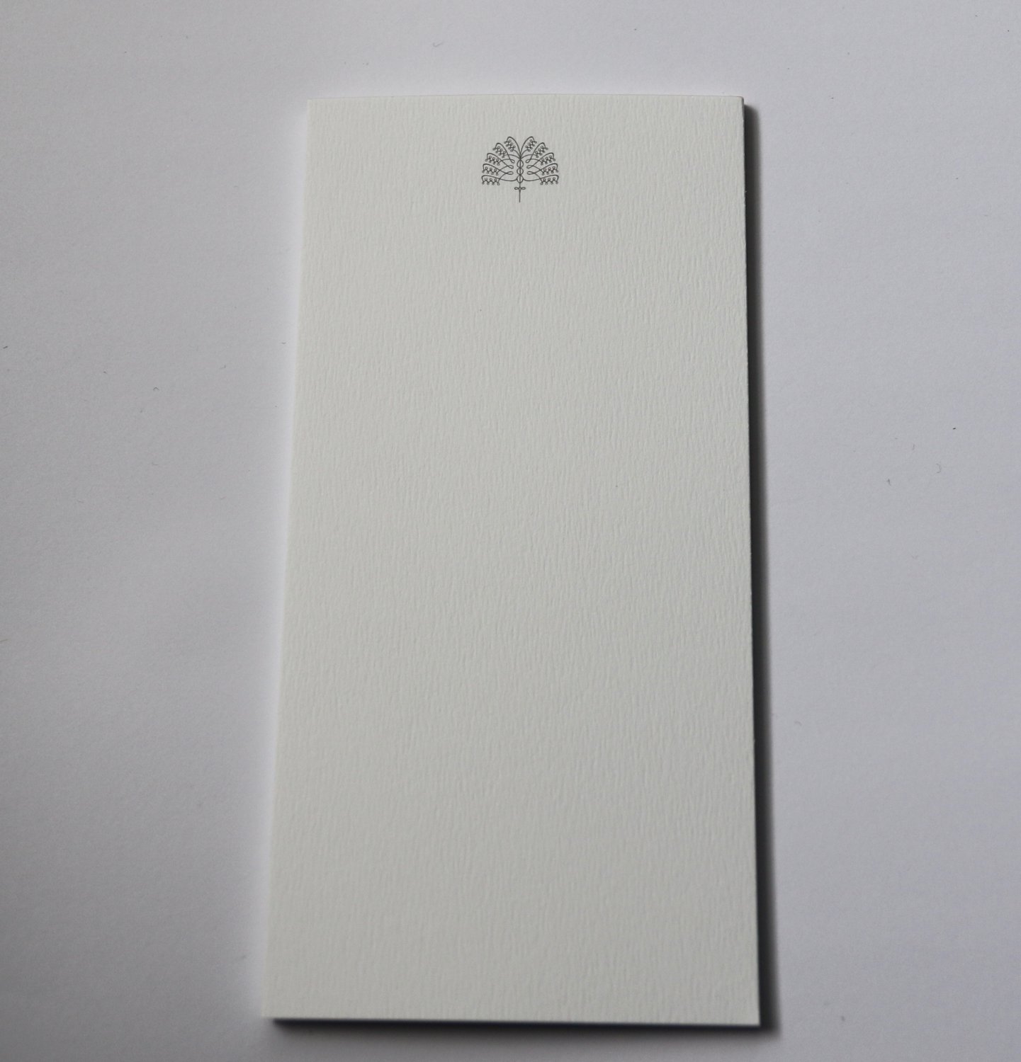 Raffles Luxury Hotel Notepad Stationery White Note Pad New