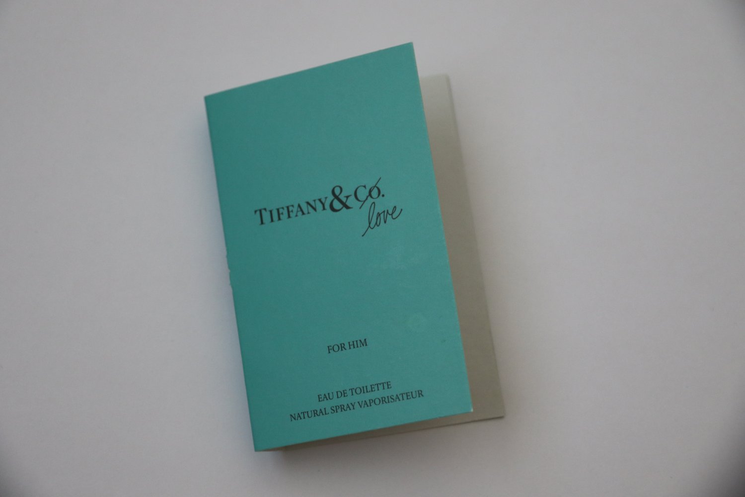 Tiffany & Co Love For Him Eau de Toilette Men`s Sample Spray EDT