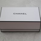 CHANEL White & Black Gift Box Empty Medium 8 5/8" x 5 1/2" x 3"