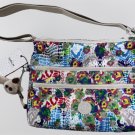 Kipling Alvar Tote Crossbody Bag Daisy Floral Shoulder New
