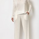 Millesime TOP Long Sleeve SIZE XS Plus Size TOP Lace Top Loungewear Shirt, Sleepwear, Ladies Pyjama