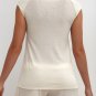 Millesime V Neck Tank Top for Women SIZE XS Pajama Top Sheer Sleepwear Pj Top Plus Size