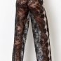 Millesime Lace Lounge Pants Size EXTRA SMALL See Through Pants Plus Size Luxury Pajama Pants