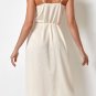 Millesime Nightdress Size 3XL V-Neck Nightgown with Belt, Bride Nightwear, Sleepwear, Negligee