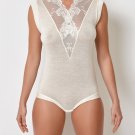 Millesime Lingerie Bodysuit SIZE XL Lace Bodysuit Plus Size V Neck Bodysuit Jumpsuit