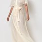 Millesime Dressing Gown SIZE S Robe Bride Robe Lace Robe Long Kimono Robe Loungewear