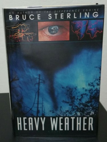 Heavy Weather by Bruce Sterling - Signed 1st Hb. Edn.