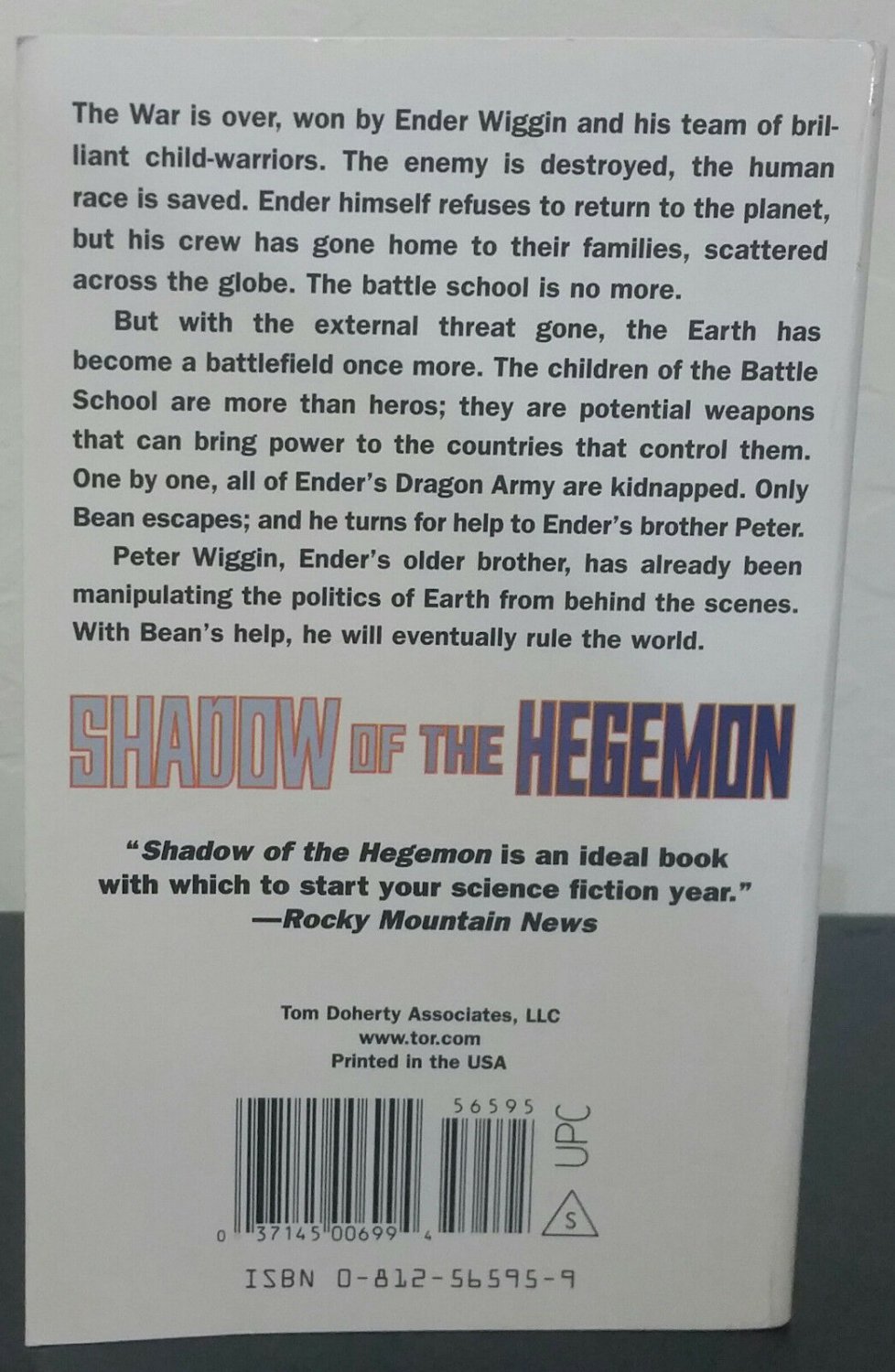 Shadow of the Hegemon by Orson Scott Card