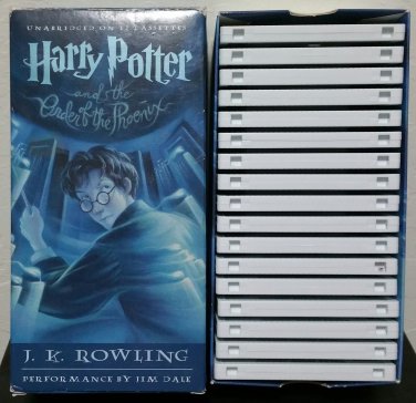 Harry Potter and the Order of the Phoenix Books On Tape by J.K. Rowling