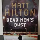 Dead Men's Dust: Joe Hunter vol. 1 by Matt Hilton - Signed 1st Hb. Edn.