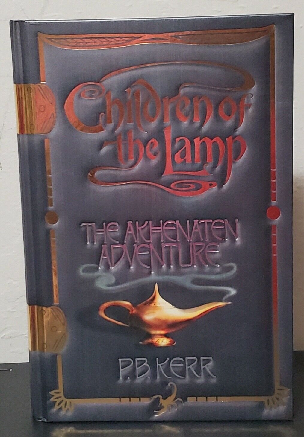 The Akhenaten Adventure: Children Of The Lamp Vol. 1 By P.B. Kerr - Signed